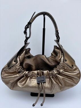 Authentic Burberry Prorsum Leather Warrior Hobo Bag from Spring 2008